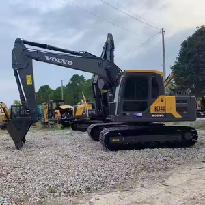 Popular <b>Machine</b> VOLVO 140 EC140 Construction Digger with Good Condition 14Ton <b>Used</b> VOLVO EC140 Crawler Excavator for sale - Product Image 1