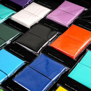 Fundas Protectoras para Tarjetas Coleccionables, Coloridas, Mate, Personalizadas, 100 Unidades, de PP Texturizado - Product Image 2