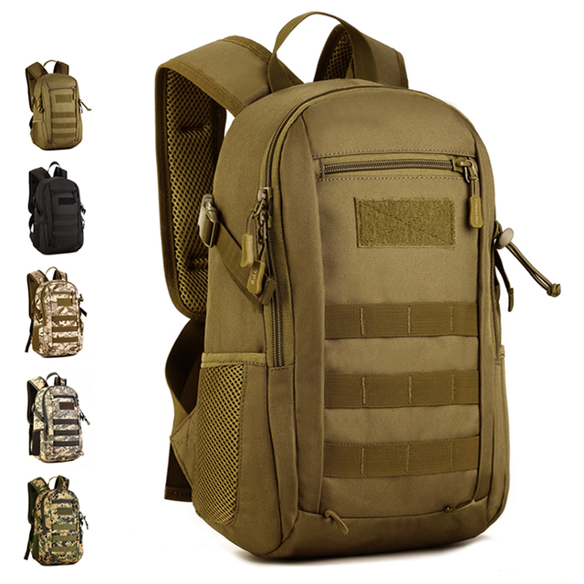 S429 20-36L Mini Lightweight Camouflage Nylon 600d Waterproof Zipper Anti-Theft Backpack Hiking Outdoor Travel Climbing Camping