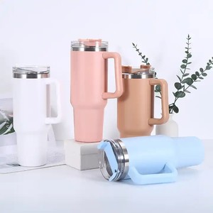 Cốc Cốc 40 oz cốc nước cách nhiệt bằng thép không gỉ cốc cà phê 40 oz Cốc du lịch có tay cầm - Product Image 3