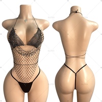 ELITES Body résille, string, tenues de strip-teaseuse, tenues de serveuse de bar, vêtements de strip-teaseuse de club, vêtements de danse exotique, tenues de strip-teaseuse sexy