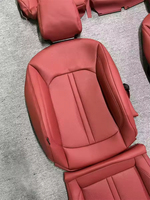 Fundas de Asiento de Cuero de Lujo, Hechas a Medida para Land Rover Range Rover Velar Evoque Sport Discovery 3 4 5 Defender