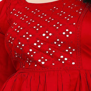 Lo último en ropa de fiesta de aspecto rico, ropa de chicas indias de crepé con estampado de Georgette lista para usar, ropa de Surat barata a bajo precio al por mayor - Product Image 1