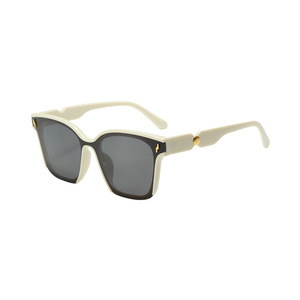 Lunettes de soleil tendance 2024 de haute qualité pour hommes, lunettes de soleil surdimensionnées pour hommes, lunettes rectangulaires - Product Image 4
