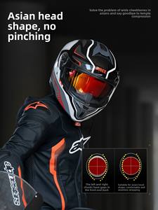 新品BI BEE 3C DOT <span class=keywords><strong>ECE</strong></span>認定ABSフルフェイスオートバイヘルメットJC108浙江ユニセックスオールシーズン1年保証 - Product Image 3