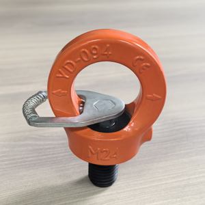 Punto de elevación de ojo de llave de alta resistencia autoseguro DIN/ASME certificado para aparejos y protección contra caídas Color naranja vivo <span class=keywords><strong>Precio</strong></span> caliente - Product Image 2