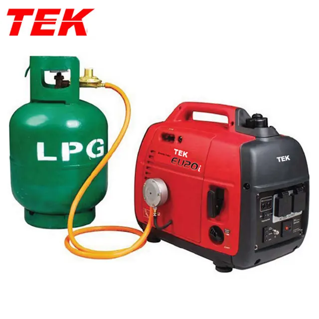 OEM DESIGN!!!TEK LPG EV20i 2kW Benzin Digital Erdgas Mini tragbarer Generator