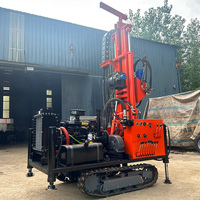 Modèle diesel de forage de puits d'eau, appareil de forage hydraulique DTH, appareil de forage de puits d'eau à vendre