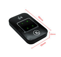 Routeur Wi-Fi Portable MIFI 4G LTE 300Mbps, Connecteur USB Type-C, Routeur Voiture Externe avec Carte SIM pour Ordinateur Portable, Produit en Stock en Russie