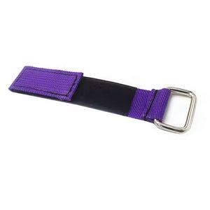 YUSEN Adjustable <b>Adhesive</b> Nylon <b>Hook</b> and Loop Strap Flexible Elastic <b>Hook</b> Loop Band With Buckle - Product Image 4