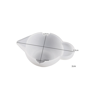 Nieuwe Ideeën Siliconen Mal Bekerdosering Mini Maatbeker, Kleurmodulatie Gereedschap voor DIY Epoxyhars Ambachten - Product Image 6
