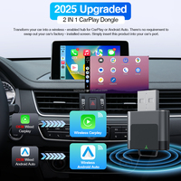 Adaptateur CarPlay Sans Fil JMC Dongle Android Mini Adaptateur CarPlay Portable USB Jouer de la Musique google Maps