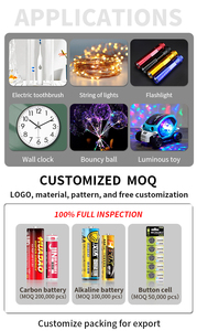 1.5V AA Zinc Carbon Dry Battery for Cameras <b>Gaming</b> Thermometers Stocked Product - Product Image 6