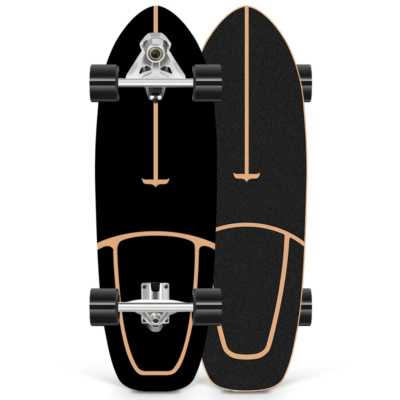 Groothandel Producten 30Inch Surf Skate Cruiser Skateboard Esdoorn Land Surfplank
