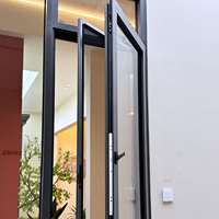 Ventana Abatible y Giratoria Personalizada con Certificación AS2047, Marco de Aluminio con Rotura de Puente Térmico, Doble Vidrio Templado, Insonorizada, Energy Star