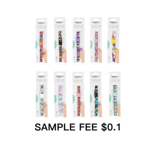 도매 사용자 정의 반사 인쇄 여러 색상 고양이 칼라 벨 - Product Image 4