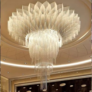 2023 recién llegado Premium Color ilusorio Maria Teresa iluminación montada en el techo araña de cristal luces colgantes para sala de estar - Product Image 1