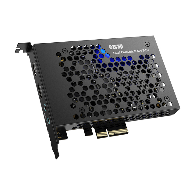 PCIe HDMI Video Capture Card 2 Channel 4K30fps Live Streaming Audio Video Recorder Ezcap