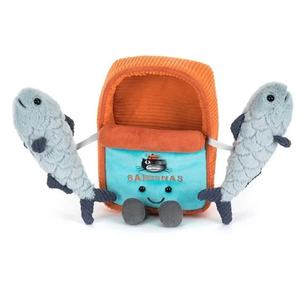 Nuevo Peluche de Sardina en Gelatina de Pescado, Juguete de Peluche para Niños con Relleno de Algodón PP, Regalo de Cumpleaños - Product Image 5
