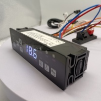 Réfrigérateur de présentation de boissons commerciales, thermostat réglable, contrôleur de température OM-115, plastique, Ohm, garantie 1 an