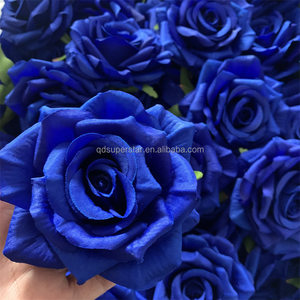 Cabezas <span class=keywords><strong>de</strong></span> Rosa Azul a Precios Bajos <span class=keywords><strong>de</strong></span> Fábrica B-837, Arreglos Florales para Bodas, Flores Artificiales, Cabezas <span class=keywords><strong>de</strong></span> Rosa <span class=keywords><strong>de</strong></span> Seda Grandes al por Mayor - Product Image 3