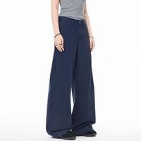 Jeans structurés de style américain pour hommes – Nouvelle collection, qualité supérieure, coupe droite ample et fluide, style rétro, pantalon de travail fait main