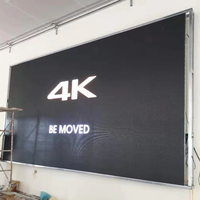Layar LED panjang dalam ruangan layar LED dinding Video 4K pada dinding solusi Panel LED dalam ruangan Sinage Digital P2 P2.5 P3 P4