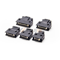 Conector SCSI de montaje en PCB 68 pines Microd macho en ángulo recto Pin