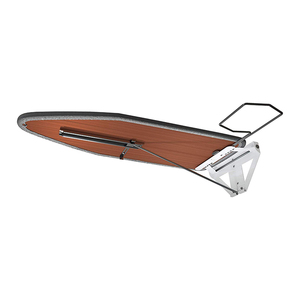 <span class=keywords><strong>Asse</strong></span> <span class=keywords><strong>da</strong></span> <span class=keywords><strong>Stiro</strong></span> <span class=keywords><strong>da</strong></span> Tavolo Regolabile Multifunzionale, Design Pieghevole a Tre Strati, Supporto a Gancio, Rivestimento 100% Cotone per Stiratura Domestica - Product Image 6