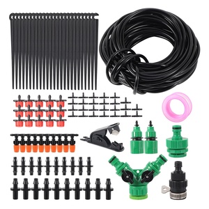 Sistema <span class=keywords><strong>de</strong></span> Microirrigación Automático, <span class=keywords><strong>Kit</strong></span> <span class=keywords><strong>de</strong></span> Riego por <span class=keywords><strong>Goteo</strong></span> <span class=keywords><strong>de</strong></span> Plástico para Exteriores con Boquilla <span class=keywords><strong>de</strong></span> Nebulización para Invernaderos, Agricultura y Plantación - Product Image 2