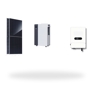 5kW 8kWh Hybrid <b>Solar</b> Energy Storage System All in One PV <b>Generator</b> with Ground Mounting Kit for Home - Product Image 1