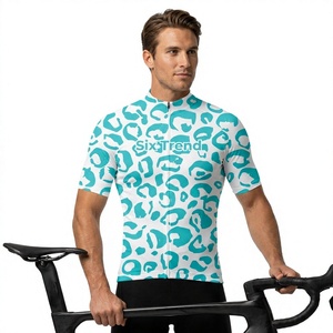 เสื้อจักรยานแบบยูนิเซ็กซ์ ดีไซน์ลายสาดหมึกสไตล์ใหม่ปี 2026 สีขาวดำ ระบายอากาศ แห้งเร็ว ไซส์ใหญ่ สำหรับฤดูร้อน - Product Image 1
