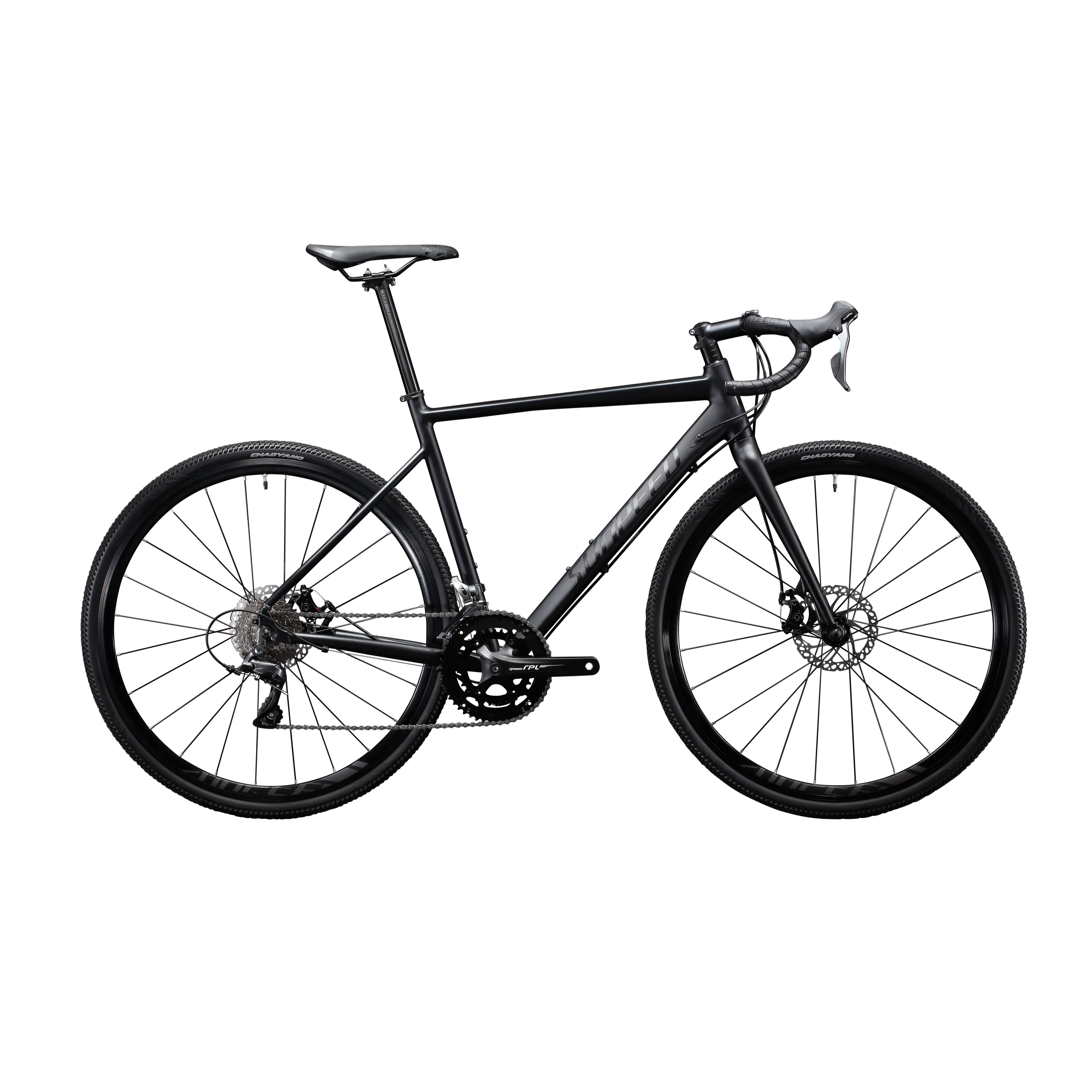 SUNPEED yol bisikleti off road ultra hafif taşınabilir değişken 18 hız alüminyum disk fren 700c çakıl yol bisiklet