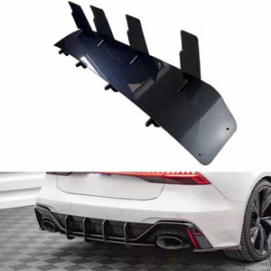 Pour Audi RS6 RS7 : Kit de protection de pare-chocs arrière, diffuseur, lèvre de pare-chocs, accessoires automobiles - Product Image 1