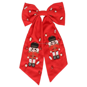 Premium Versatile Designer Alligator <b>Hair</b> <b>Bows</b> Handcrafted New Fashion Colorful Hot Popular <b>Hair</b> Accessories Cute Fabric Ribbon - Product Image 2