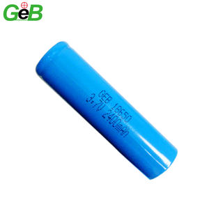 Factory price high quality 18650 <span class=keywords><strong>3</strong></span>.7V 2400mAh Li-ion rechargeable battery cell for flashlight torch - Product Image 1