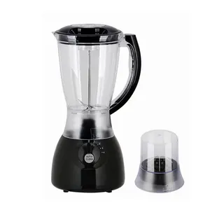Y44 classic style 1.5L glass or plastic jar optional color 2 in 1 multi-purpose mill grinder fruits blender