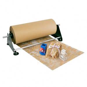 Distributeur d'emballage en papier nid d'abeille personnalisé Distributeur unique de rouleau de papier nid d'abeille biodégradable - Product Image 1