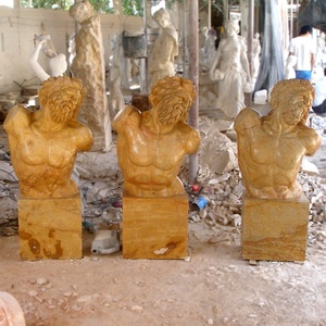 Busto de piedra tallada de mármol clásico, estatua de <span class=keywords><strong>Laocoon</strong></span> - Product Image 2