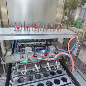 Buz Fabrikaları için Tam Otomatik Yüksek Kapasiteli Buz Küpü Bardak Dolum, Kapatma ve Paketleme Ekipmanı - Product Image 5