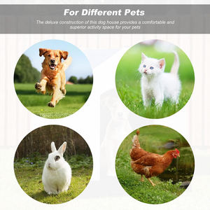 บ้านสัตว์เลี้ยงสุนัขในร่มที่เป็นมิตรต่อสิ่งแวดล้อมของสหภาพยุโรป - Product Image 6