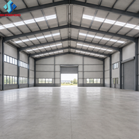 Structure Modulaire de Bâtiment Industriel Préfabriqué en Acier, Prix Usine, pour Entrepôt et Hangar Professionnel en Chine