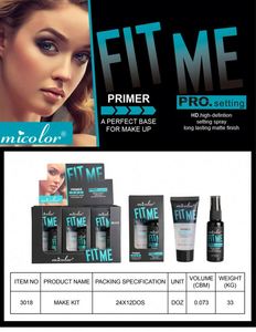 Remise 12 ensembles apprêt clair et <span class=keywords><strong>fixateur</strong></span> de maquillage mat ensemble de réglage pré-maquillage hydratant <span class=keywords><strong>spray</strong></span> de fixation de finition - Product Image 4