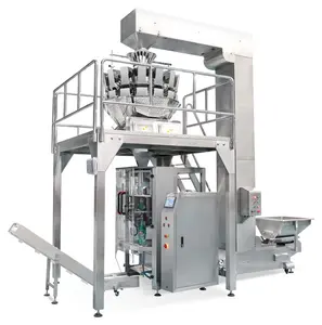 Pet Cat Dog Food Automatic Coffee Food Granule Beans Peanut Vertical Packing Machine Sealing Machines Plastic Packaging Machines