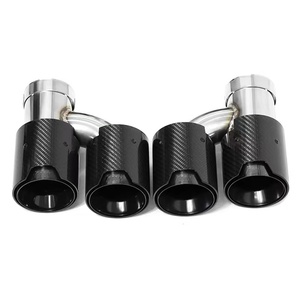 CCTC Fibre de carbone/alliage de titane F10 F18 F11 Upgrade M5 Style Double échappement à quatre sorties pour <span class=keywords><strong>BMW</strong></span> <span class=keywords><strong>M</strong></span> <span class=keywords><strong>Performance</strong></span> - Product Image 2