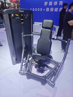 ROSEN Équipement de fitness commercial pour la musculation, Machine d'exercice rotative pour le tronc à charge par poulie