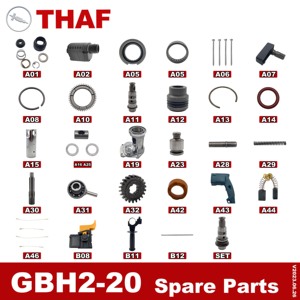 Pièces de rechange pour marteau perforateur <span class=keywords><strong>Bosch</strong></span> GBH2-20, accessoires pour outils électriques, fabriqués en cuivre, métal, fer et acier durables - Product Image 2