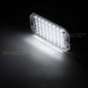 ไฟภายในรถยนต์บาร์ 48 LEDs DC12-85V โคมไฟอ่านหนังสือภายในสำหรับคาราวานรถบรรทุกบ้านเคลื่อนที่เรือคาราวาน 12-24V - Product Image 4