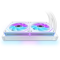 Refroidisseur de processeur liquide RGB AIO 240/360 mm |   Système de refroidissement à eau silencieux et étanche pour Intel AM4 AM5