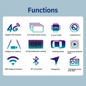 Écran multimédia pour Tesla Ford Ranger F250 2015 2014 2013 2012 2011 T6 <span class=keywords><strong>Radio</strong></span> Android raptor 150 Unité principale multimédia verticale - Product Image 3